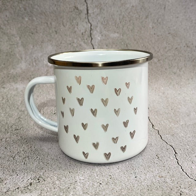 Myg Calonnau Personol - Personal Heart Mug