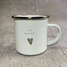 Load image into Gallery viewer, Myg Calonnau Personol - Personal Heart Mug
