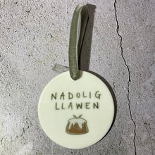 Load image into Gallery viewer, Addurn Nadolig Llawen