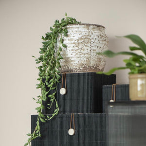 Crackle Glazed Pot