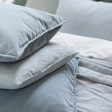 Load image into Gallery viewer, Light Blue Velvet Cushion Cover