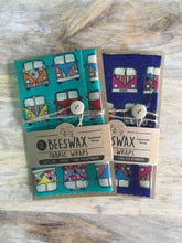 Load image into Gallery viewer, eco friendly beeswax fabric snadwich wraps