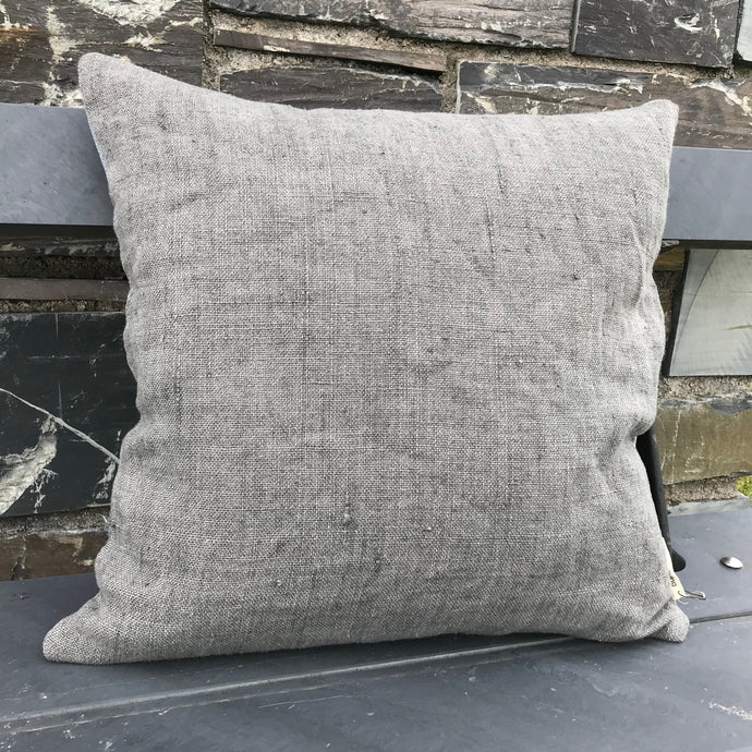 Grey Linen Cushion