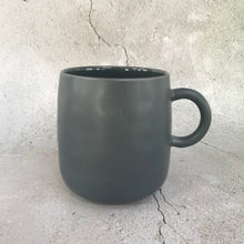 Load image into Gallery viewer, Charcoal Matt Glazed Mug with Gloss Inner
