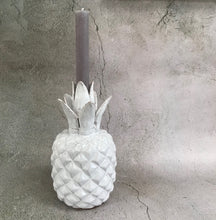 Load image into Gallery viewer, White Pineapple Candle Holder