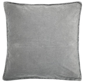 Smokey Grey Velvet Cushion Cover